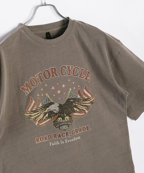 WESTSEA(ウエストシー)の「ビッグサイズ ピグメント加工 プリント クルーネック 半袖Tシャツ(Tシャツ/カットソー・メンズ・モカ/ブラック系その他2/ブラック系その他3/ブラック系その他4/ブラック系その他5/ブラウン系その他2/ブラウン系その他3/ブラウン系その他4/ブラウン系その他5/ブラック系その他/ブラウン系その他/ブラック/ブラック系その他7/ブラック系/ブラック系その他6/ブラウン系その他6/ブラウン系その他7/ブラウン系/ブラック系1/ブラック系2/ブラック系3/ブラック系4・M/L/XL)」の18枚目の写真