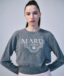CASHMERE CROPPED CREW NECK ALUMNI CLASSIQUE / カシミヤ クロップド クルーネック アルムナイ クラシック