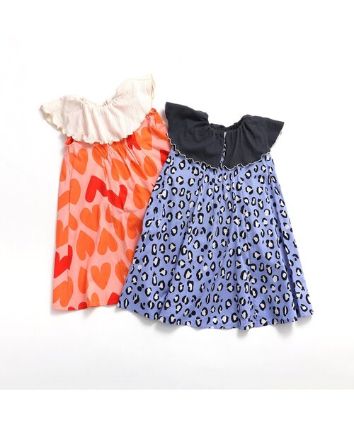 BREEZE（ブリーズ）の「2WAYフリフリトップス（シャツ/ブラウス・キッズ・アイボリー/チャコール/イエロー・80/90/100/110/120/130/140）」の11枚目の写真