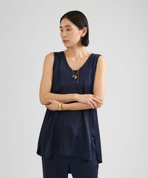 Chaos | Chaos(カオス)/シルシャーノースリーブ　【セットアップ可】(シャツ/ブラウス)