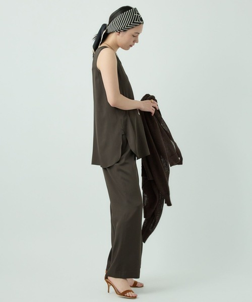 Chaos(カオス)/【新色登場】シルシャーノースリーブ ◇セットアップ可