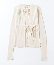 JANE SMITH:RIB KNIT CACHECOEUR