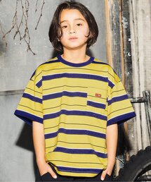 BREEZE | 【BREEZE NEW JACK】マルチボーダー半袖Tシャツ_90~160cm展開(Tシャツ/カットソー)