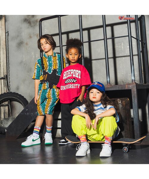 BREEZE（ブリーズ）の「【BREEZE NEW JACK】マルチボーダー半袖Tシャツ_90～160cm展開_一部WEB限定サイズ（Tシャツ/カットソー・キッズ・ブルー/チャコール/イエロー/グリーン/レインボー・90/100/110/120/130/140/150/160）」の10枚目の写真