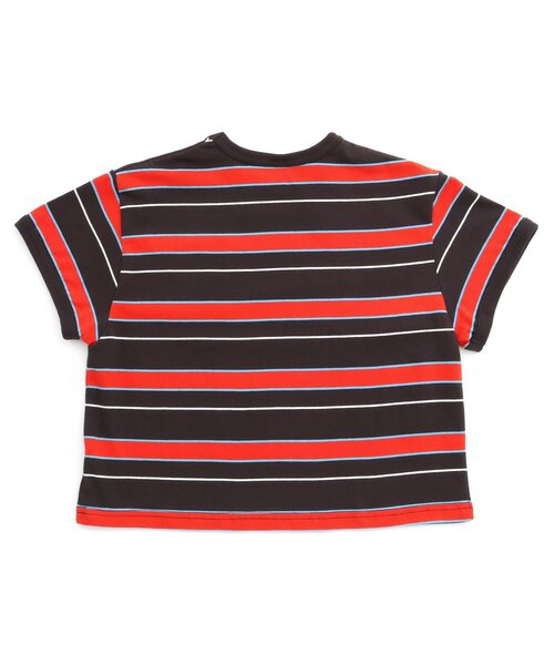 BREEZE（ブリーズ）の「【BREEZE NEW JACK】マルチボーダー半袖Tシャツ_90～160cm展開_一部WEB限定サイズ（Tシャツ/カットソー・キッズ・ブルー/チャコール/イエロー/グリーン/レインボー・90/100/110/120/130/140/150/160）」の17枚目の写真