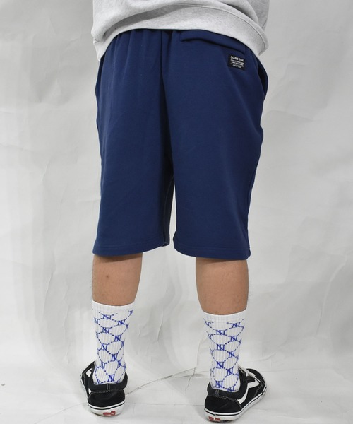 DOUBLE STEAL（ダブルスティール）の「バタフライワッペンスウェットハーフパンツ（スウェットパンツ・メンズ・アッシュグレー/ブラック/ネイビー・MEDIUM/LARGE/X-LARGE）」の13枚目の写真