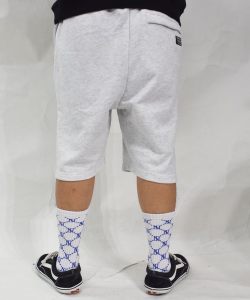 DOUBLE STEAL（ダブルスティール）の「バタフライワッペンスウェットハーフパンツ（スウェットパンツ・メンズ・アッシュグレー/ブラック/ネイビー・MEDIUM/LARGE/X-LARGE）」の19枚目の写真