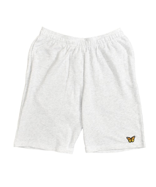 DOUBLE STEAL（ダブルスティール）の「バタフライワッペンスウェットハーフパンツ（スウェットパンツ・メンズ・アッシュグレー/ブラック/ネイビー・MEDIUM/LARGE/X-LARGE）」の21枚目の写真