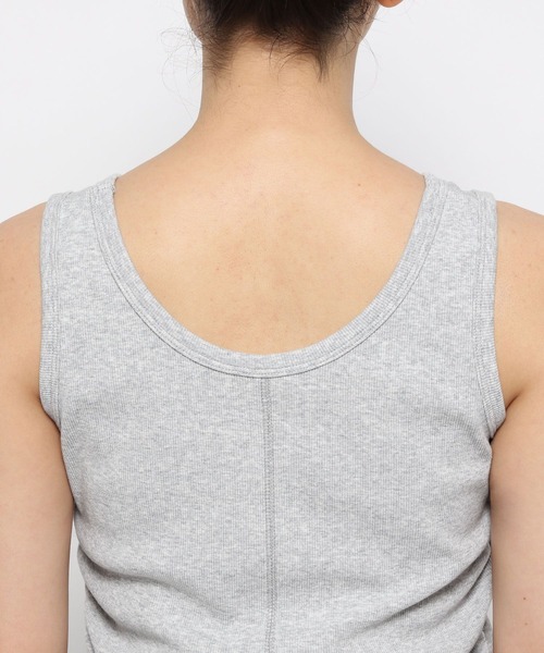 HEREIAM(ヘレイアム)の「【HEREIAM】ギャザーリブタンク(タンクトップ・レディース・ホワイト/グレー/ブラック・FREE)」の10枚目の写真