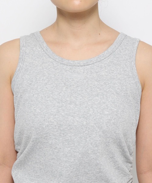 HEREIAM(ヘレイアム)の「【HEREIAM】ギャザーリブタンク(タンクトップ・レディース・ホワイト/グレー/ブラック・FREE)」の11枚目の写真