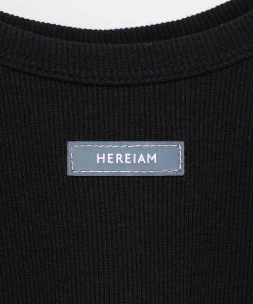 HEREIAM(ヘレイアム)の「【HEREIAM】ギャザーリブタンク(タンクトップ・レディース・ホワイト/グレー/ブラック・FREE)」の18枚目の写真