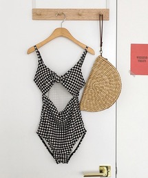 Dita Muaj.（ディータムアージュ）の「【SWIM WEAR/水着】ギンガムチェックハイウエストビキニ（水着）」