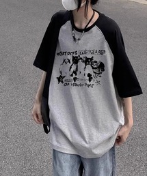 GEMEDA | 新色追加/猫 プリント半袖Tシャツ(Tシャツ/カットソー)