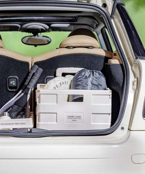 LAKOLE（ラコレ）の「キャリーカート / 111352（アウトドアグッズ・レディース・ブラック/アイボリー・FREE）」の18枚目の写真