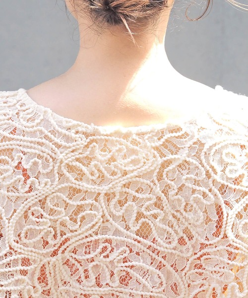 tiptop(ティップトップ)の「アソートシアーレース前後2wayブラウス(シャツ/ブラウス・レディース・ホワイト系その他/ブラック/オフホワイト/ブラック系その他・FREE)」の20枚目の写真