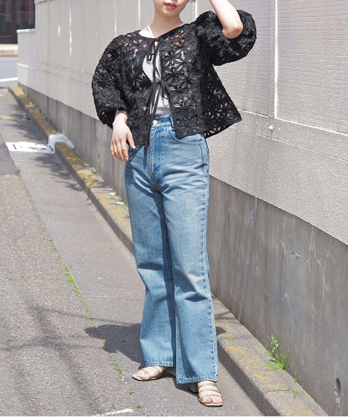 tiptop(ティップトップ)の「アソートシアーレース前後2wayブラウス(シャツ/ブラウス・レディース・ホワイト系その他/ブラック/オフホワイト/ブラック系その他・FREE)」の16枚目の写真