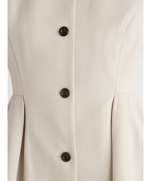 CELFORD（セルフォード）の「ペプラムセットアップ（ワンピース・レディース・ブラック/ベージュ/グレー・38/36）」の11枚目の写真