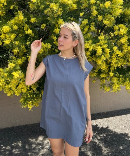 セール】【ZOZO限定アイテム】SOMEDAY TUNIC/ロキシー背面