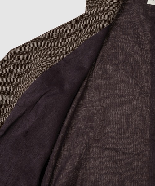 seya.（セヤ）の「SIWA VEST /SUMMER HERRINGBONE（ベスト）」 - WEAR