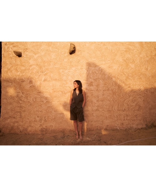 seya.（セヤ）の「SIWA VEST /SUMMER HERRINGBONE（ベスト）」 - WEAR