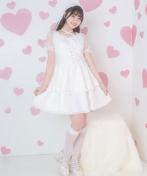 Honey Cinnamon（ハニーシナモン）の「脇レースアップワンピース  