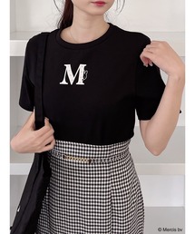 MIIA | miffy パールロゴTシャツ(Tシャツ/カットソー)