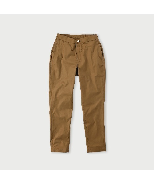 45R（フォーティファイブアール）の「ウェザーストレッチのイージースリムパンツ（スラックス・レディース・ベージュ/ブラウン・MEDIUM/LARGE/SMALL）」の2枚目の写真