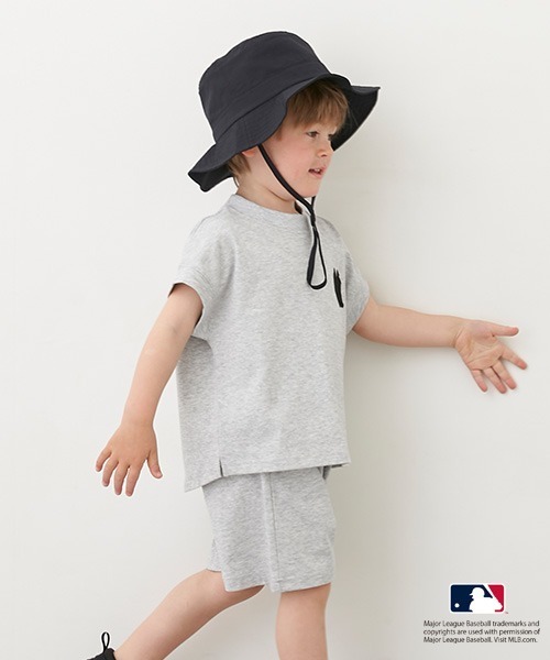 petit main(プティマイン)の「【MLB】カットセットアップ(アンサンブル・キッズ・アイボリー/オフホワイト/ネイビー・90cm/130cm/110cm/80cm/120cm/100cm)」の8枚目の写真