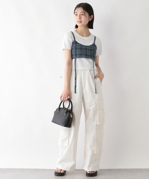 RAGEBLUE（レイジブルー）の「チェックビスチェセットアップ（スラックス・レディース・ブラック/ブルー・FREE）」の13枚目の写真