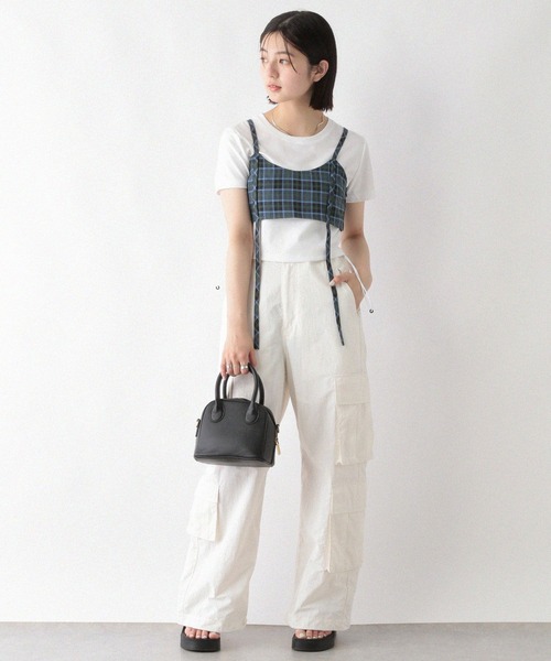 RAGEBLUE（レイジブルー）の「チェックビスチェセットアップ（スラックス・レディース・ブラック/ブルー・FREE）」の14枚目の写真