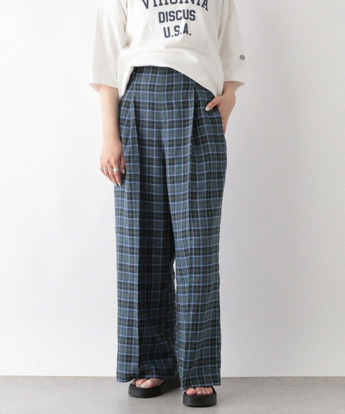 RAGEBLUE（レイジブルー）の「チェックビスチェセットアップ（スラックス・レディース・ブラック/ブルー・FREE）」の8枚目の写真