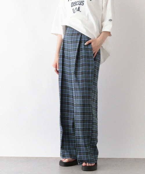 RAGEBLUE（レイジブルー）の「チェックビスチェセットアップ（スラックス・レディース・ブラック/ブルー・FREE）」の9枚目の写真