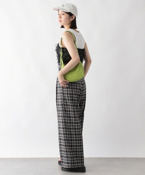 RAGEBLUE（レイジブルー）の「チェックビスチェセットアップ（スラックス・レディース・ブラック/ブルー・FREE）」の4枚目の写真