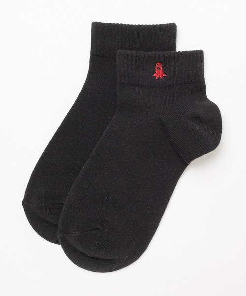 ワンポイントセミショート丈ソックス（ソックス/靴下）｜Honeys