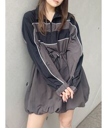 MURUA | トラックバルーンミニワンピース(ワンピース)