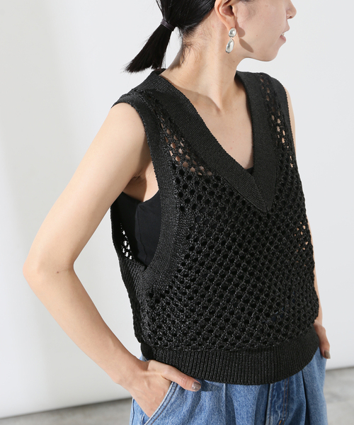 VERMEIL par iena FANCYニットベスト 2022SS - メルカリ
