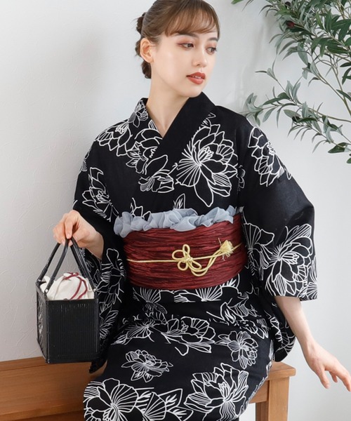浴衣 綿素材 SOMEGOKORO   K341Y 楽天市場】(浴衣値下げ価格据え置き7/31迄)セパレート
