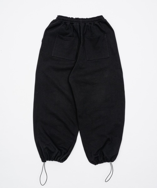 ADAMASTE(アダマスト)の「double knee draw cord sweat pants - ダブルニードローコードスウェットパンツ(スウェット・メンズ・グレー/ブラック/ブラウン・MEDIUM/LARGE)」の21枚目の写真