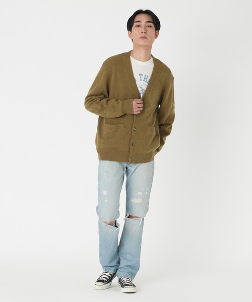 Levi's(リーバイス)の「Levi's/リーバイス RICHMOND カーディガン ブラウン ERMINE(カーディガン/ボレロ・メンズ・ライトブラウン・XL/L/M/S)」の6枚目の写真