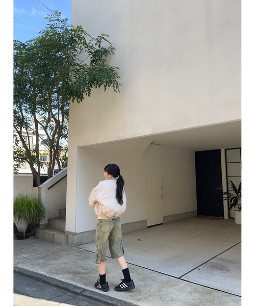 LAGUA GEM（ラグアジェム）の「BIG POCKET MA-1（MA-1・レディース・チャコールグレー/カーキ/アイボリー・FREE）」の12枚目の写真