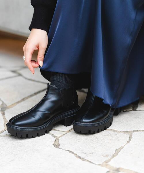 RODE SKO(ロデスコ)の「ショートサイドゴアブーツ(ブーツ・レディース・ブラック/ブラウン系その他・38/39/36/37)」の2枚目の写真