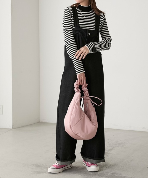 BONLECILL(ボンルシール)の「【至福のカヌレニット】配色パイピングハイネックリブニットプルオーバー(ニット/セーター・レディース・ブラック系1/レッド/アイボリー/ブラック/杢グレー/チャコールグレー/ブラック系その他/ブラウン/ボルドー/グリーン/アイボリー系1/ブラック×ホワイト/ネイビー・M/L)」の17枚目の写真