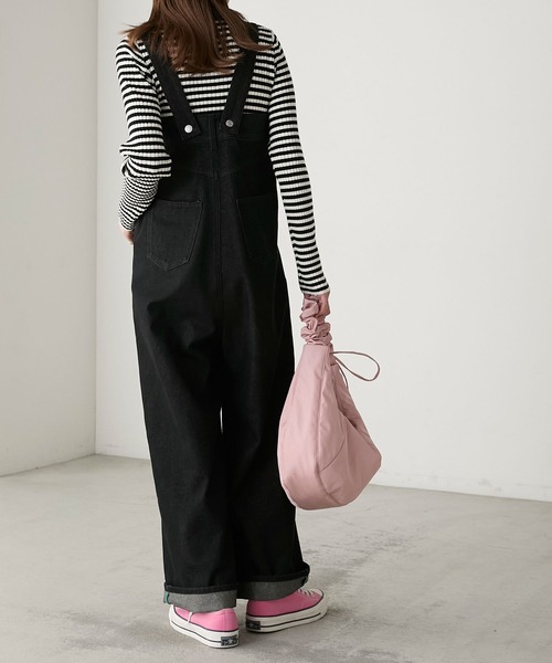 BONLECILL(ボンルシール)の「【至福のカヌレニット】配色パイピングハイネックリブニットプルオーバー(ニット/セーター・レディース・ブラック系1/レッド/アイボリー/ブラック/杢グレー/チャコールグレー/ブラック系その他/ブラウン/ボルドー/グリーン/アイボリー系1/ブラック×ホワイト/ネイビー・M/L)」の18枚目の写真