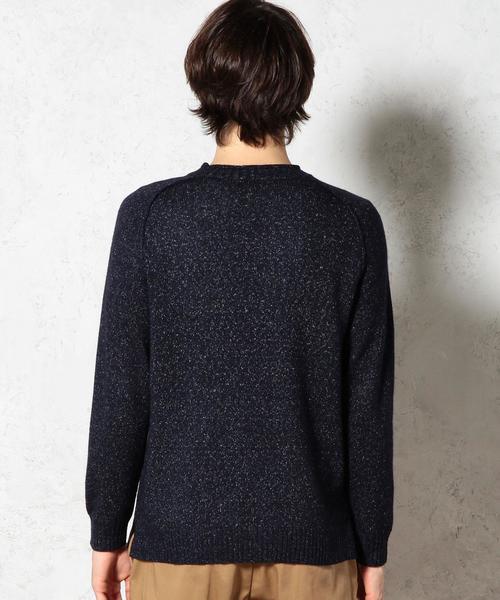 green label relaxing(グリーンレーベルリラクシング)の「MIX/YARN ROLL/N RGLN 7G ニット◆(ニット/セーター・メンズ・ダークブラウン/ネイビー/ダークグリーン・LARGE/SMALL/MEDIUM)」の12枚目の写真