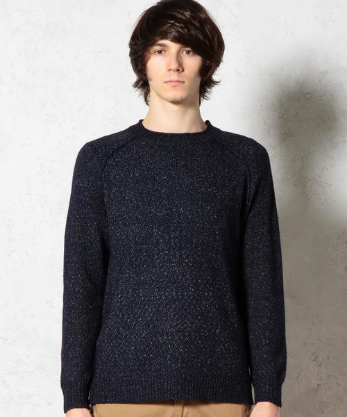 green label relaxing(グリーンレーベルリラクシング)の「MIX/YARN ROLL/N RGLN 7G ニット◆(ニット/セーター・メンズ・ダークブラウン/ネイビー/ダークグリーン・LARGE/SMALL/MEDIUM)」の13枚目の写真