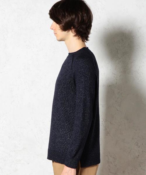 green label relaxing(グリーンレーベルリラクシング)の「MIX/YARN ROLL/N RGLN 7G ニット◆(ニット/セーター・メンズ・ダークブラウン/ネイビー/ダークグリーン・LARGE/SMALL/MEDIUM)」の14枚目の写真