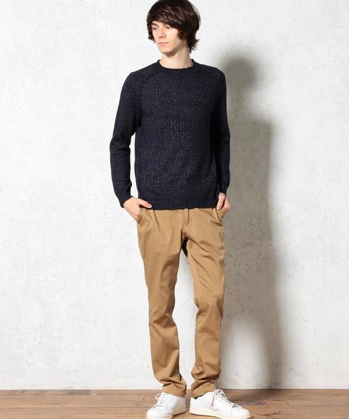green label relaxing(グリーンレーベルリラクシング)の「MIX/YARN ROLL/N RGLN 7G ニット◆(ニット/セーター・メンズ・ダークブラウン/ネイビー/ダークグリーン・LARGE/SMALL/MEDIUM)」の6枚目の写真