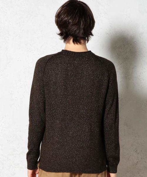 green label relaxing(グリーンレーベルリラクシング)の「MIX/YARN ROLL/N RGLN 7G ニット◆(ニット/セーター・メンズ・ダークブラウン/ネイビー/ダークグリーン・LARGE/SMALL/MEDIUM)」の10枚目の写真