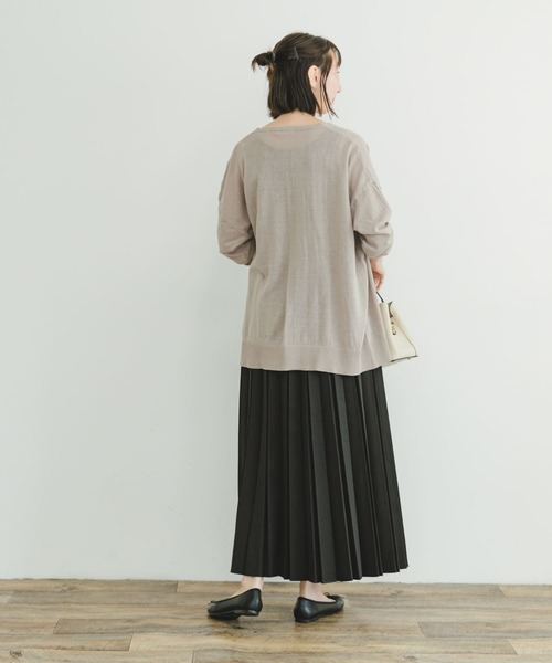 ITEMS URBANRESEARCH（アイテムズ アーバンリサーチ）の「アコーディオンプリーツスカート（スカート・レディース・ブラック/グレー・FREE）」の14枚目の写真