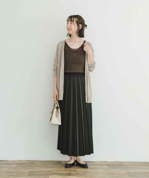 ITEMS URBANRESEARCH（アイテムズ アーバンリサーチ）の「アコーディオンプリーツスカート（スカート・レディース・ブラック/グレー・FREE）」の16枚目の写真
